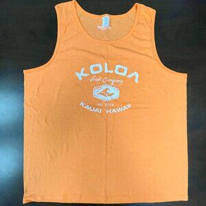 Koloa Surf Company Hawaiian Honu Turtle Mens Tanktop Size XXL